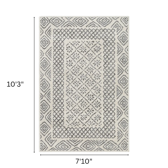 Elegant Light Beige Area Rug – Versatile