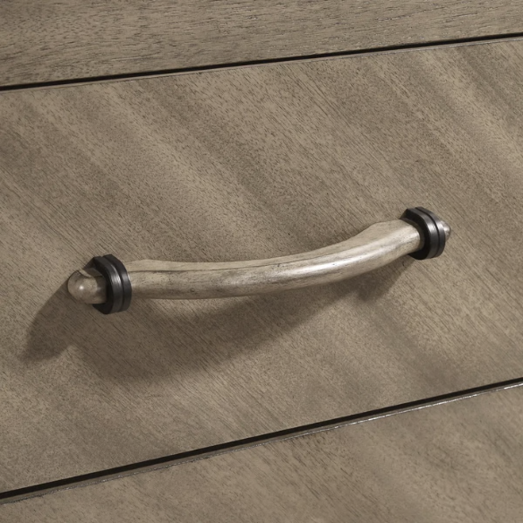 Transform Your Bedroom with a 5-Piece Bedroom Set – Modern Elegance in Weathered Sand Finish with Timeless Sophistication and Exceptional Functionality