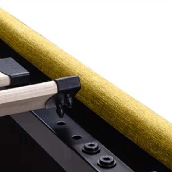 Modern King Size Upholstered Platform Bed with Hydraulic Lift Storage – Sleek Grooved Headboard, Space-Saving Design, and No Box Spring Needed