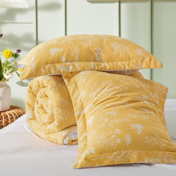 Floral Comforter Set – Stylish and Cozy Bedding with Cute Floral Pattern for a Beautiful Bedroom Makeover