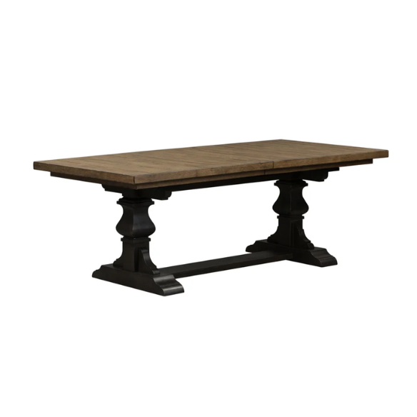 Classic Vintage Trestle Dining Table – Timeless Charm with a Modern Twist