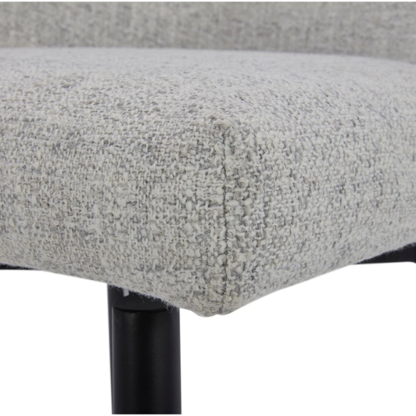 Set of 2 Counter Height Swivel Barstools – Mid-Century Modern Design, Padded Seat with High-Density Foam, 360° Swivel, Sturdy Iron Base, Footrest for Kitchen or Bar