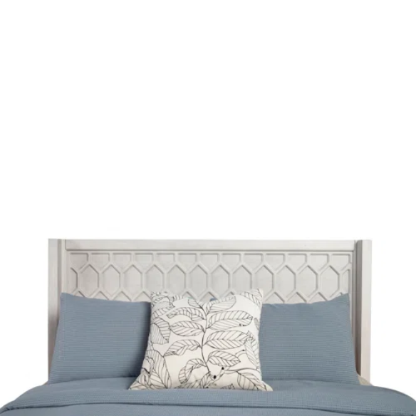 Modern Panel Configurable Bedroom Set with Honeycomb Design Headboard – Stylish and Contemporary with Sleek Lines and Sophisticated Appeal