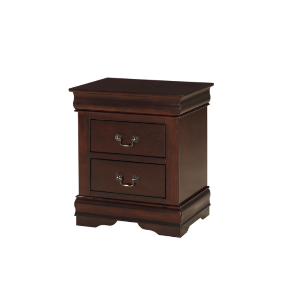 Sleigh Twin Bedroom Set: Elegant Wooden Furniture with a Sleek Finish for Timeless Style
