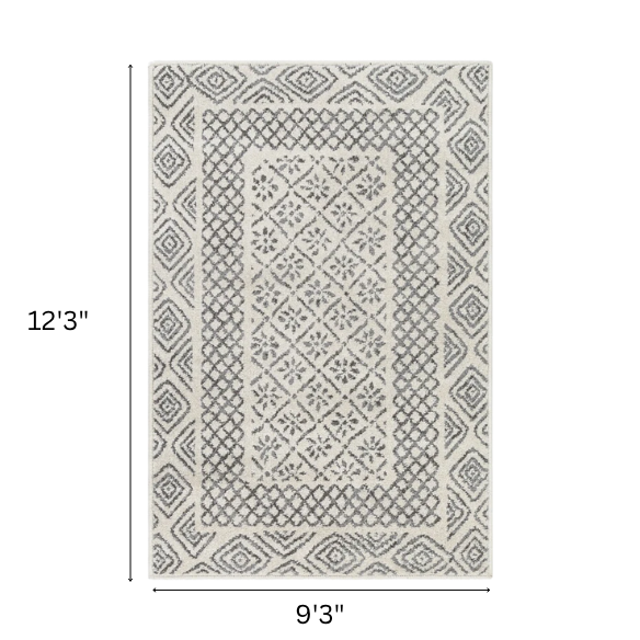 Elegant Light Beige Area Rug – Versatile