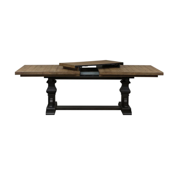 Classic Vintage Trestle Dining Table – Timeless Charm with a Modern Twist
