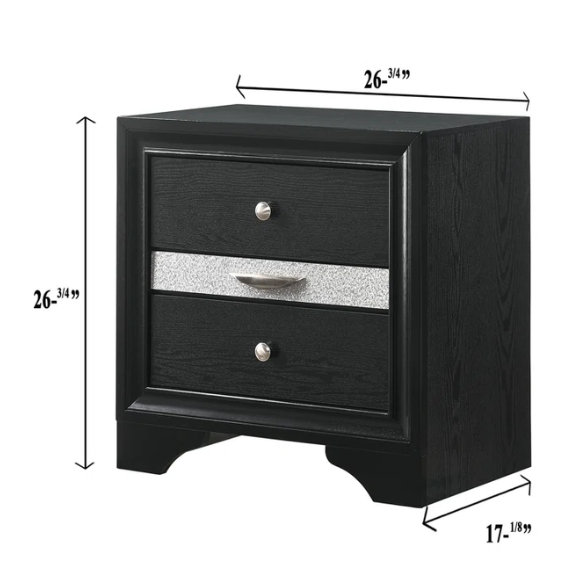 Minimalist Elegance Platform 5-Piece Queen Bedroom Set – Stylish, Cozy, and Tastefully Adorned