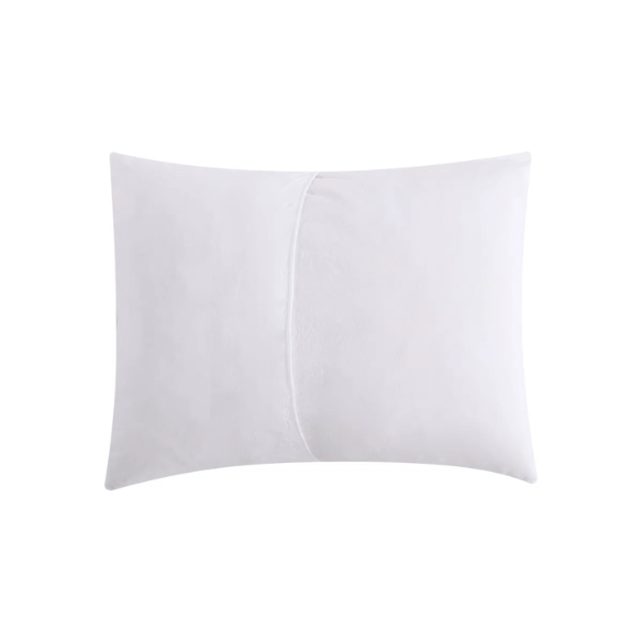 Solid White Reversible Comforter Set – Timeless, Cozy, and Versatile Bedding with Romantic Ruffles