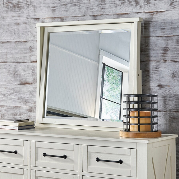 Solid Wood 5-Piece Storage Bedroom Collection – Rustic Elegance with Ample Storage, New Zealand Pine Construction, and Distressed White & Graphite Finish