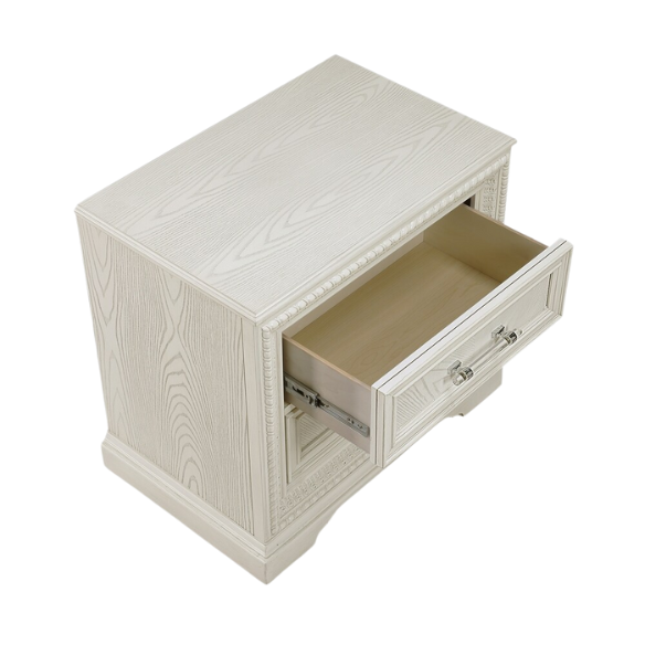 5-Piece Cream Panel Bedroom Set – Serene and Elegant Design for a Tranquil, Timeless Retreat