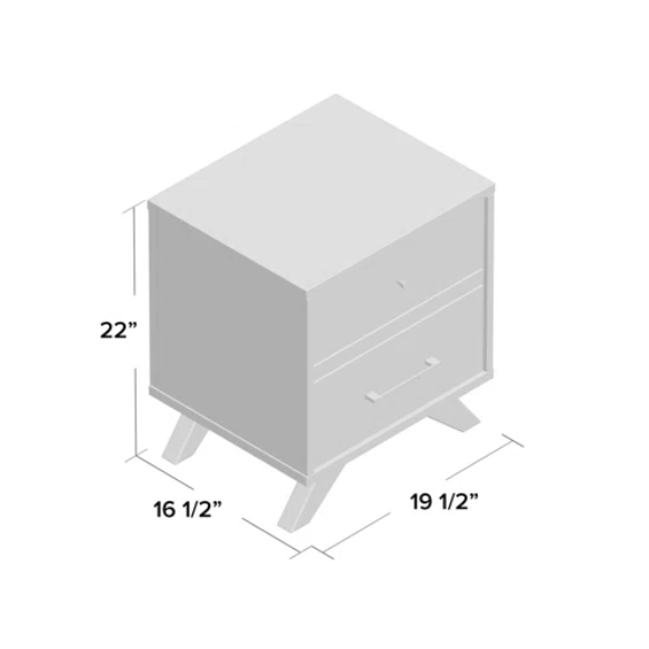 Rustic Restoration Queen Platform Configurable Bedroom Set with 7-Drawer Dresser, Nightstand, and Scandinavian-Inspired Design