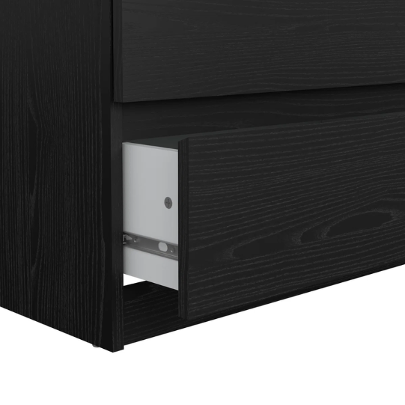 Versatile 60.5" 6-Drawer Double Dresser with Smooth Metal Glides and Clean-Lined Silhouette