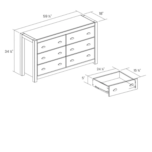 Elevate Your Bedroom with a 5-Piece King Bedroom Set – Solid Wood Construction, Ample Storage, and Timeless Sophistication at a Steal