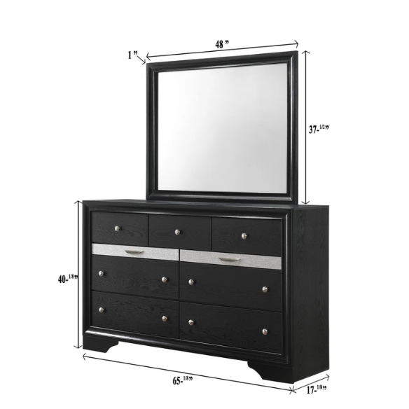 Minimalist Elegance Platform 5-Piece Queen Bedroom Set – Stylish, Cozy, and Tastefully Adorned