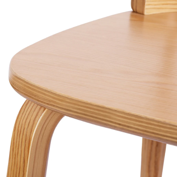 Solid Wood Slat Back Windsor Dining Chairs (Set of 2) – Sturdy, Eco-Friendly Construction with Ergonomic Backrest & Adjustable Foot Pads