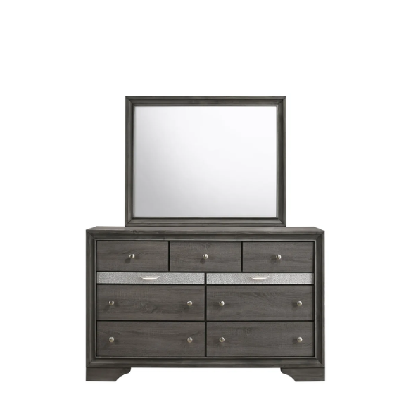 Minimalist Elegance Platform 5-Piece Queen Bedroom Set – Stylish, Cozy, and Tastefully Adorned