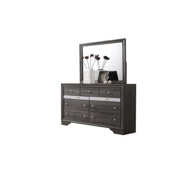 Minimalist Elegance Platform 5-Piece Queen Bedroom Set – Stylish, Cozy, and Tastefully Adorned