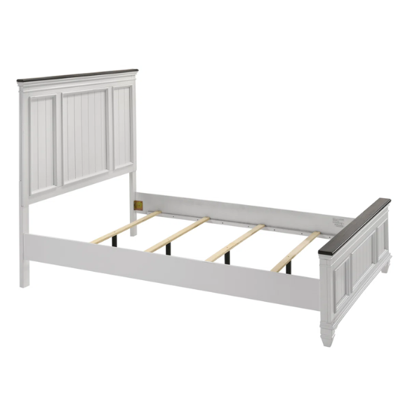 Solid Wood 6-Piece Storage Bedroom Collection – Rustic Charm with Headboard Storage, USB Charging Station, and Durable New Zealand Pine Construction