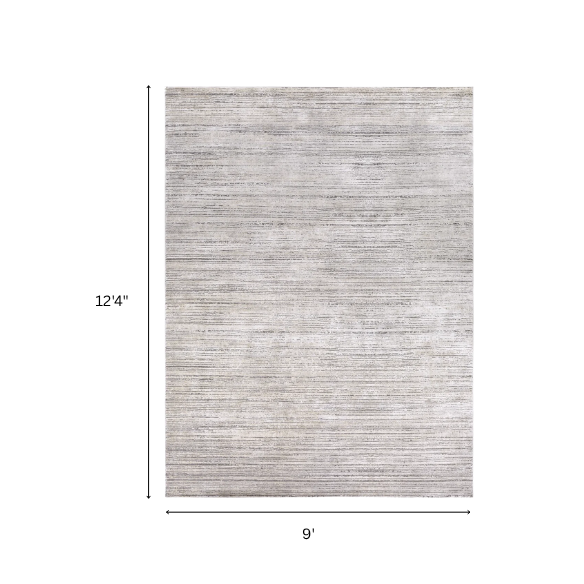 Modern Abstract Gray Area Rug – Stain-Resistant, High-Low Pile, Distressed Ivory Hues for a Relaxed, Stylish Touch