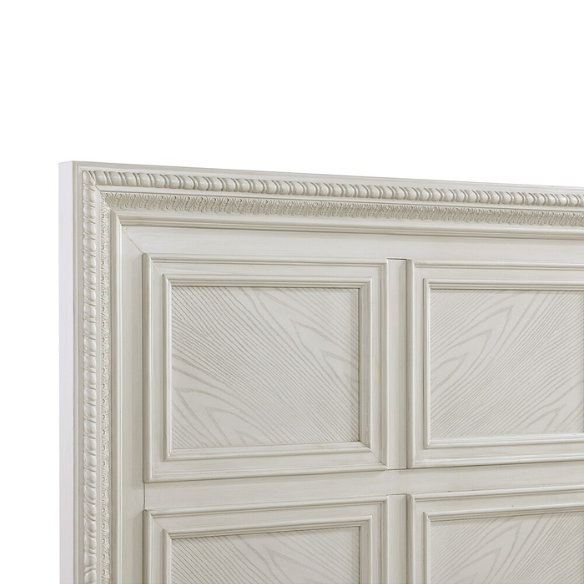 5-Piece Cream Panel Bedroom Set – Serene and Elegant Design for a Tranquil, Timeless Retreat