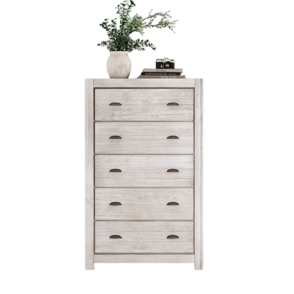 Elevate Your Bedroom with a 5-Piece King Bedroom Set – Solid Wood Construction, Ample Storage, and Timeless Sophistication at a Steal