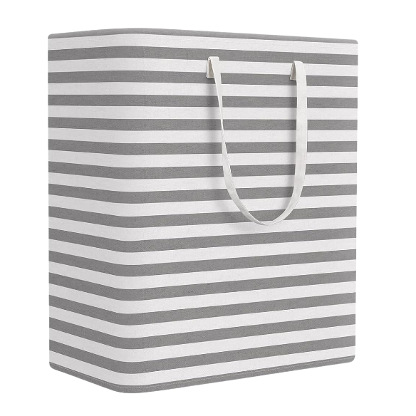Waterproof Fabric Laundry Basket – Large Capacity Foldable Storage Box for Clothes and Sundries, Simple and Stylish Design