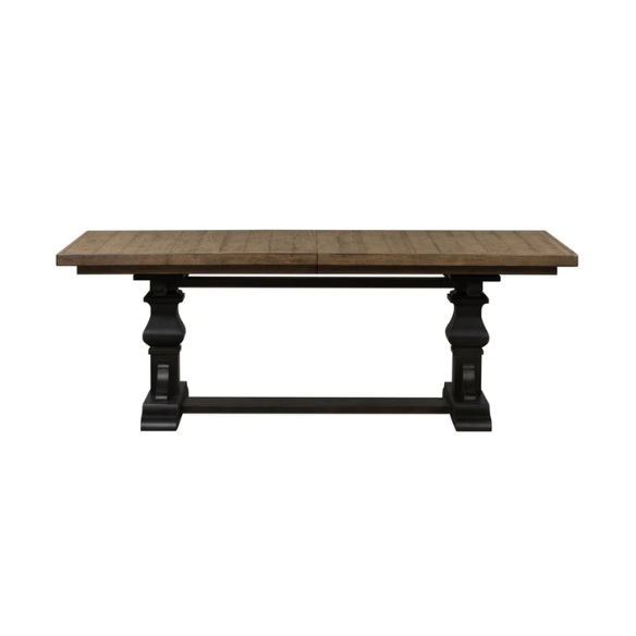 Classic Vintage Trestle Dining Table – Timeless Charm with a Modern Twist