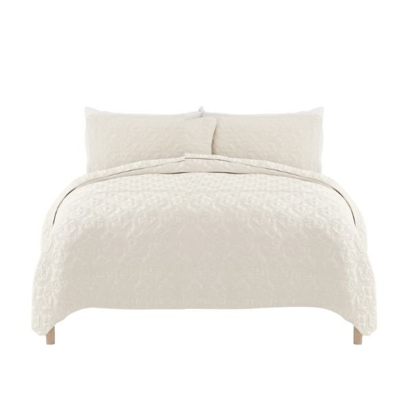 Lightweight Ultra Soft Quilt Set – Stain-Resistant, Machine Washable Bedding