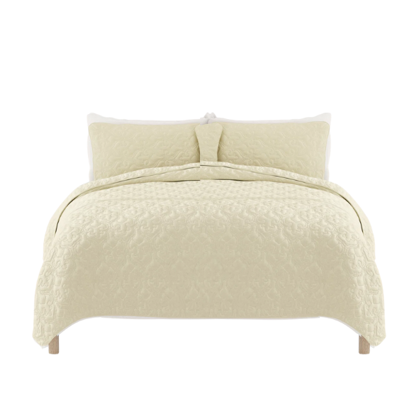 Lightweight Ultra Soft Quilt Set – Stain-Resistant, Machine Washable Bedding