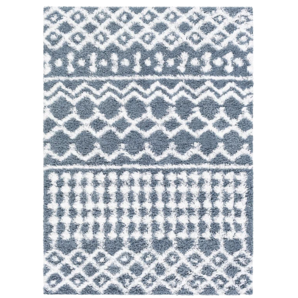 Contemporary Geometric Area Rug – Striking Design, Durable Construction, and Timeless Charm for Your Home