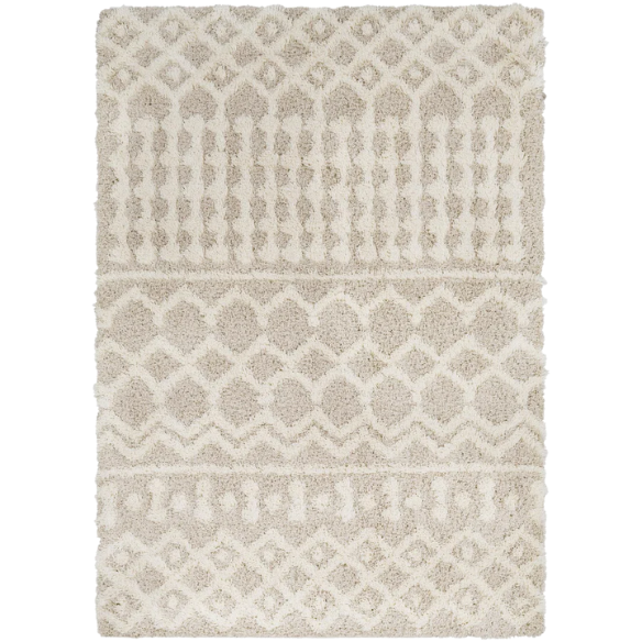 Soft Cozy Woven Shag Bohemian Tribal Area Rug