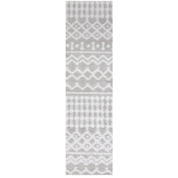 Soft Cozy Woven Shag Bohemian Tribal Area Rug