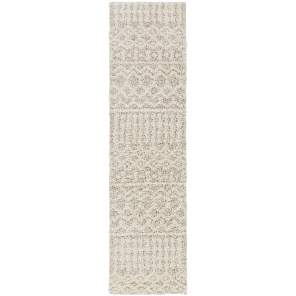 Soft Cozy Woven Shag Bohemian Tribal Area Rug