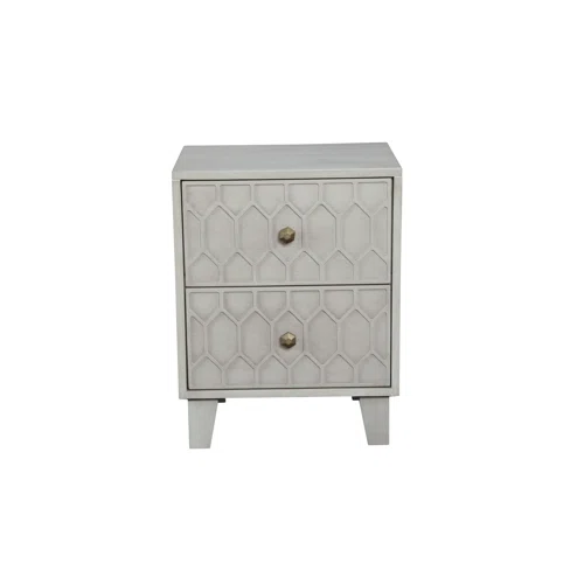Modern Panel Configurable Bedroom Set with Honeycomb Design Headboard – Stylish and Contemporary with Sleek Lines and Sophisticated Appeal