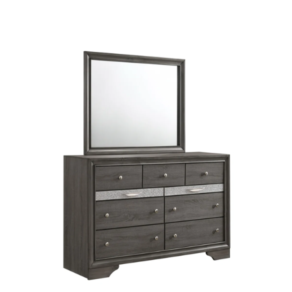 Minimalist Elegance Platform 5-Piece Queen Bedroom Set – Stylish, Cozy, and Tastefully Adorned