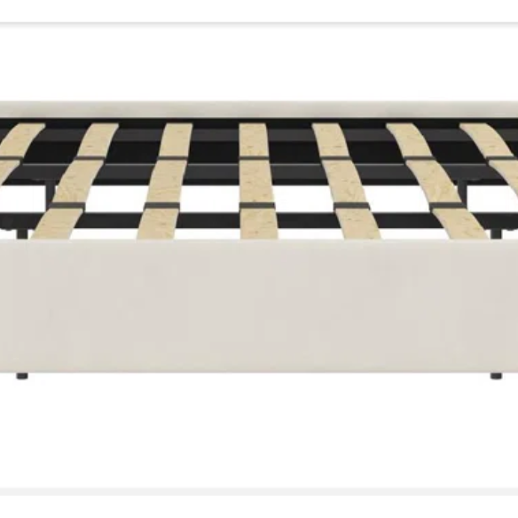 King Size Upholstered Wingback Platform Bed – Luxe Velvet Headboard with Vertical Tufting, Mid-Century Modern Design, and Space-Saving Wooden Frame
