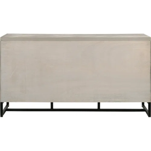 Industrial Mid-Century Modern Platform Bedroom Set with Herringbone Design Headboard – Stylish and Versatile