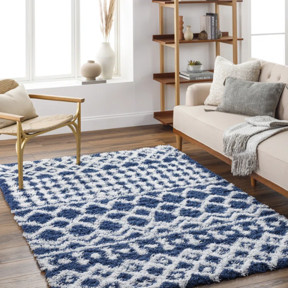 Contemporary Geometric Area Rug – Striking Design, Durable Construction, and Timeless Charm for Your Home