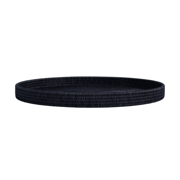 Wicker Serving Tray – Coastal-Inspired, Natural Rattan Design for Dining & Decor