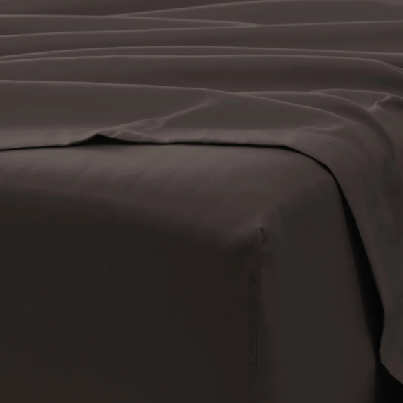 Brown Deep Pocket Microfiber Sheet Set – 4-Piece Soft, Wrinkle-Free Bedding with Pillowcases
