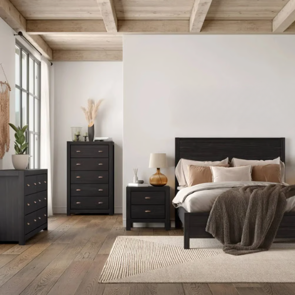 Elevate Your Bedroom with a 5-Piece King Bedroom Set – Solid Wood Construction, Ample Storage, and Timeless Sophistication at a Steal