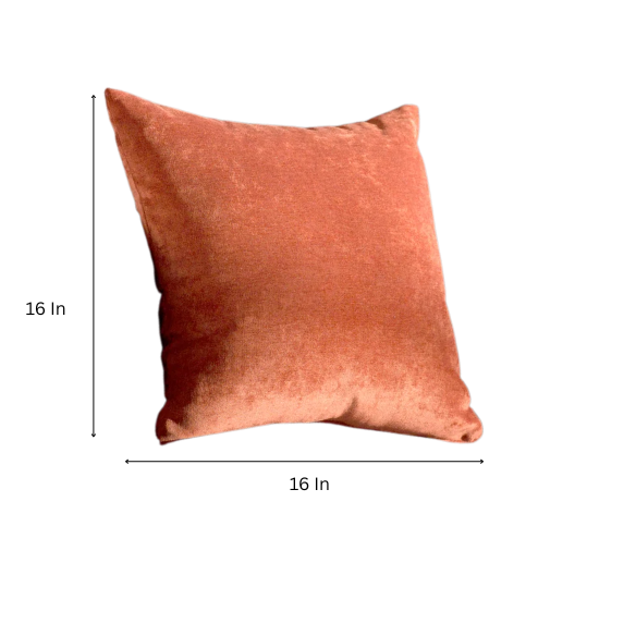 Reversible Throw Pillow – Modern Velvet-Like Accent with Knife-Edge Corners for Living Rooms and Bedrooms