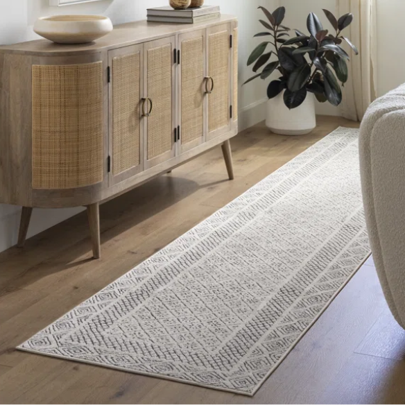 Elegant Light Beige Area Rug – Versatile