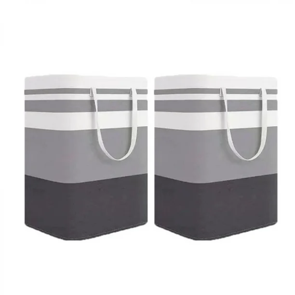 Waterproof Fabric Laundry Basket – Large Capacity Foldable Storage Box for Clothes and Sundries, Simple and Stylish Design