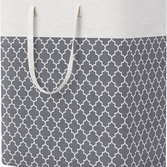 Waterproof Fabric Laundry Basket – Large Capacity Foldable Storage Box for Clothes and Sundries, Simple and Stylish Design
