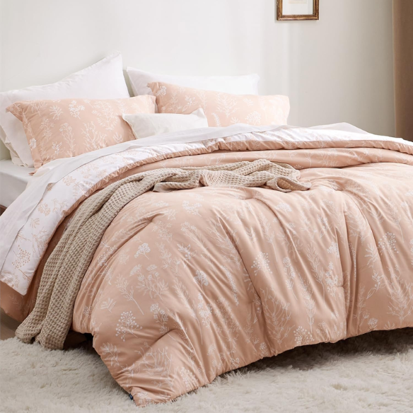 Floral Comforter Set – Stylish and Cozy Bedding with Cute Floral Pattern for a Beautiful Bedroom Makeover