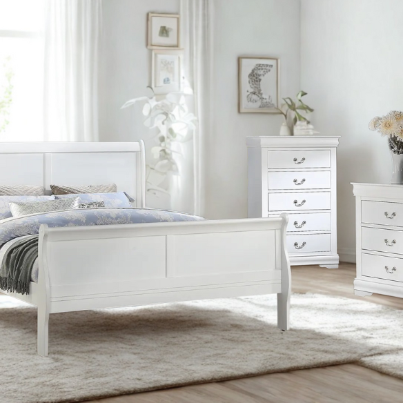 Sleek Solid Wood 6-Piece Twin Bedroom Set – Modern Design & Premium Craftsmanship