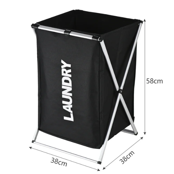 Foldable Laundry Basket – Waterproof Grid Organizer for Dirty Clothes and Toys, Versatile Storage Solution for Household Needs