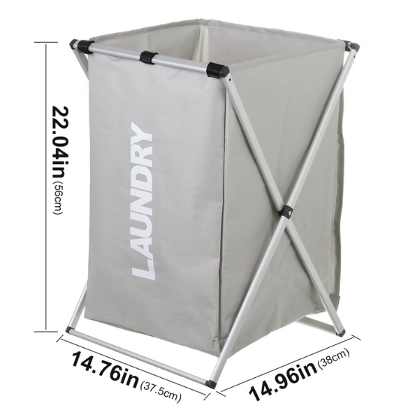 Foldable Laundry Basket – Waterproof Grid Organizer for Dirty Clothes and Toys, Versatile Storage Solution for Household Needs