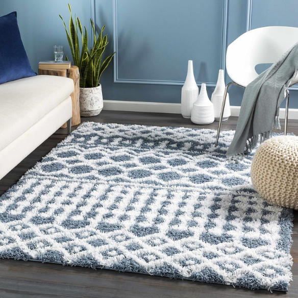 Contemporary Geometric Area Rug – Striking Design, Durable Construction, and Timeless Charm for Your Home